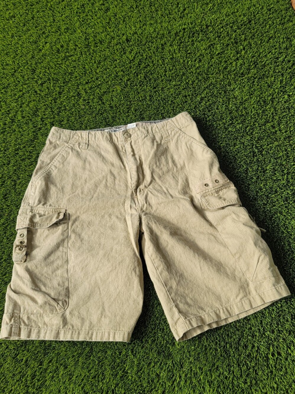Vintage OTB "One Tough Brand" Cargo Shorts | Men's Size 34 | 55% Ramie / 45% Cot